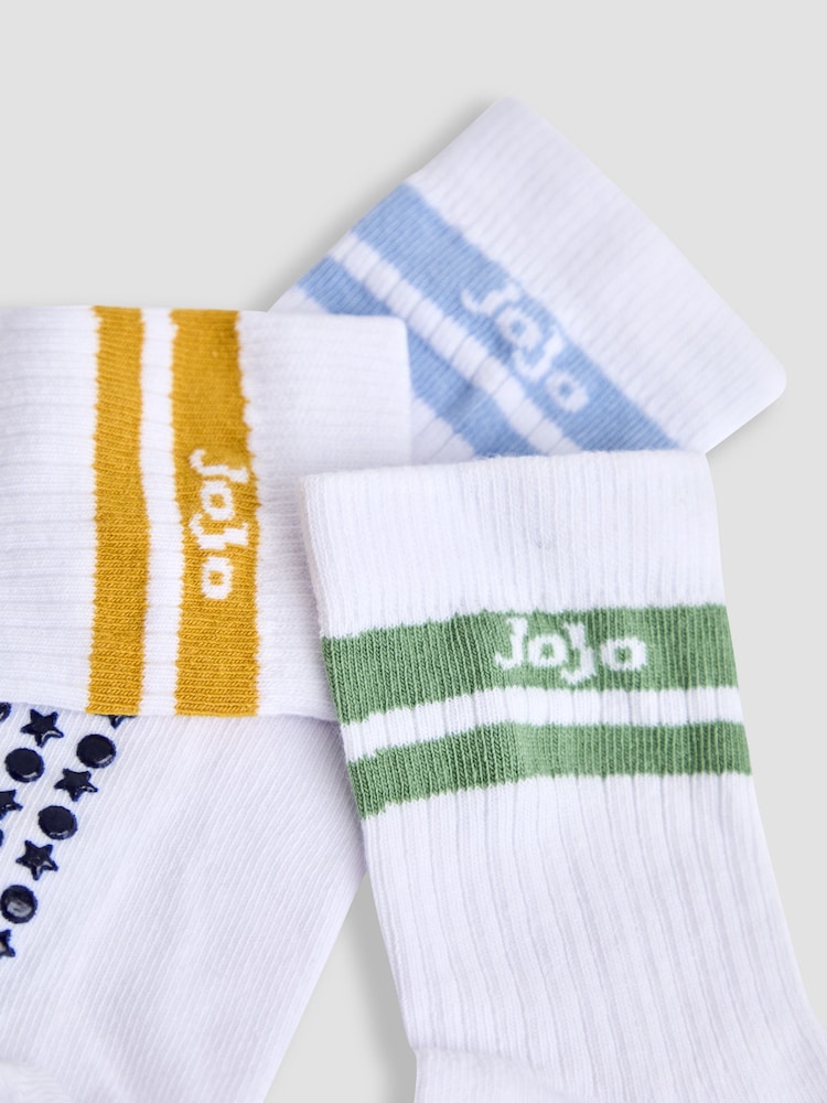 Jojo Maman Bébé 3er Pack gerippte Socken - Bild 5 von 5 Jojo Maman Bébé 3er Pack gerippte Socken - Bild 5 von 5