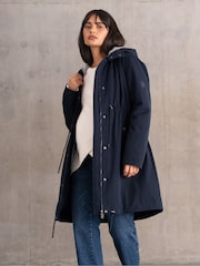 Seraphine Blue 3-iin-1 Maternity Parka - Image 1 of 5