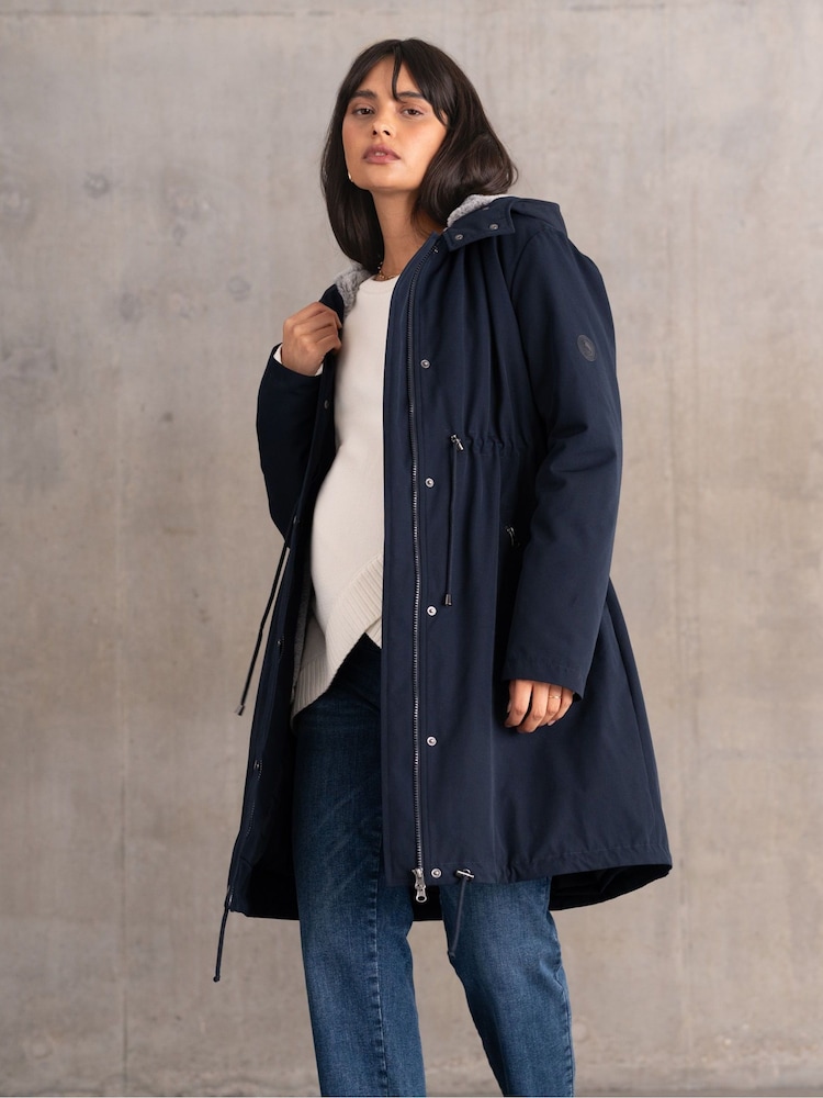 Seraphine Blue 3-iin-1 Maternity Parka - Image 1 of 5