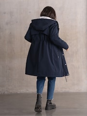 Seraphine Blue 3-iin-1 Maternity Parka - Image 3 of 5