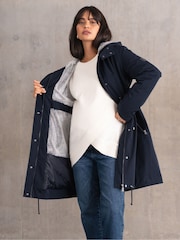 Seraphine Blue 3-iin-1 Maternity Parka - Image 5 of 5