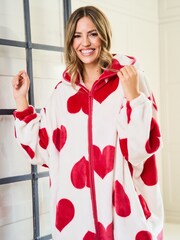 Jim Jam the Label Oversized Red Heart Hoodie - Image 3 of 7