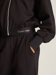 Calvin Klein Black Zip Hoodie And Trousers Set - Image 3 of 5