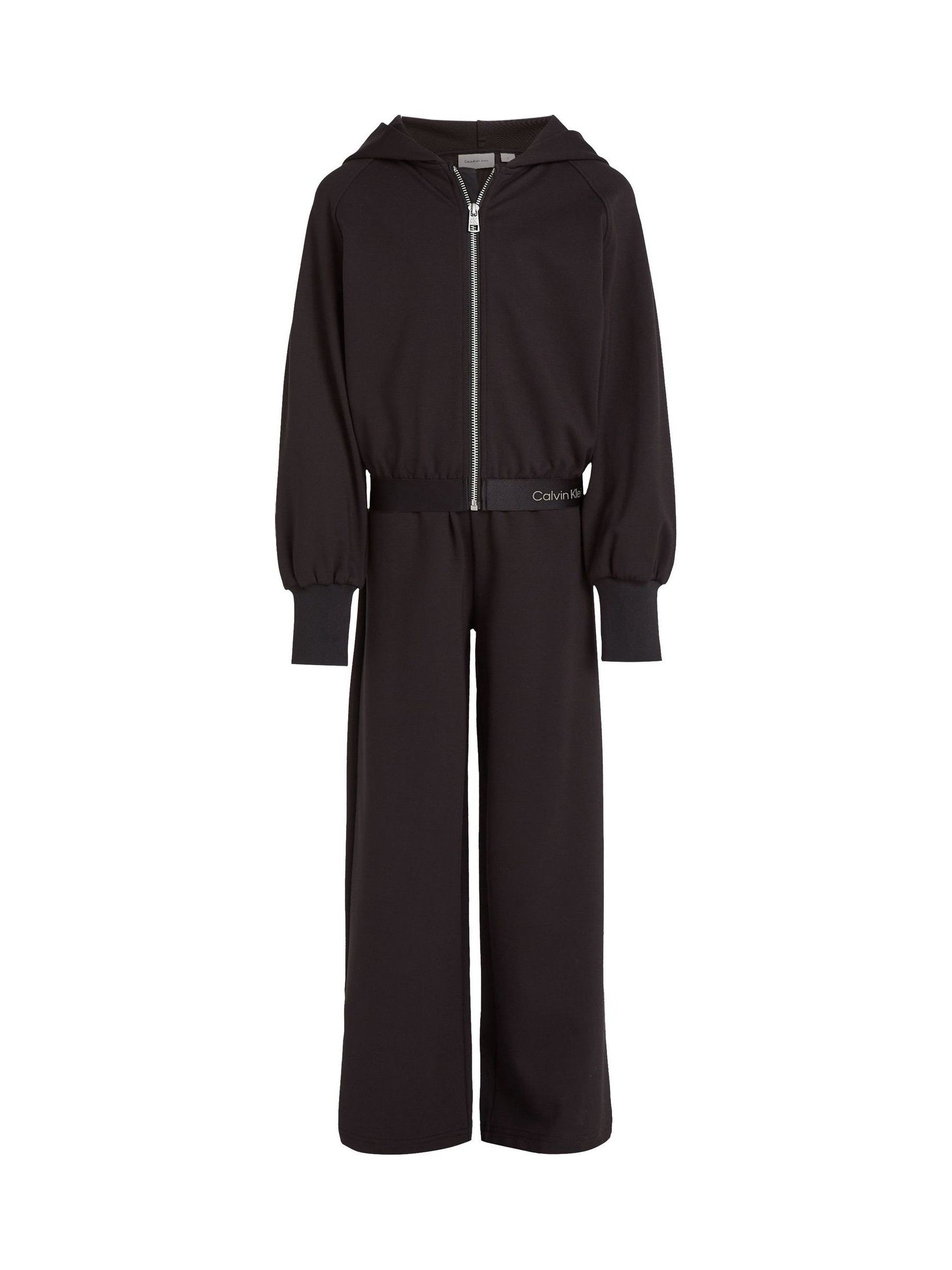 【CK】 Buy Calvin Klein Black Zip Hoodie And Trousers Set from Next USA