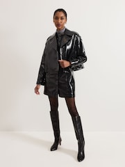 Phase Eight Black Theodora Pinafore Dress - Image 6 of 7