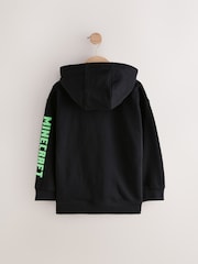 Black Minecraft Licensed Hoodie (3-16yrs) - Image 2 of 4