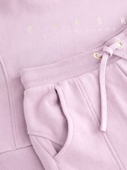 Baker by Ted Baker Purple 2 Piece Hoodie and Cargo Wide Leg Joggers Set - Slika 5 iz 7