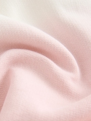 Baker by Ted Baker Pink/Lilac 2 Piece Ombre Sweat Top & Shorts Set - Image 7 of 11