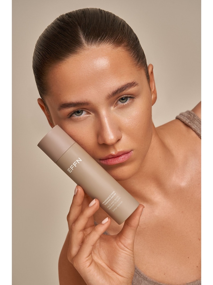 EFFN Tan Fragrance Free Tanning Face & Body Water 100ml - Image 4 of 4 EFFN Tan Fragrance Free Tanning Face & Body Water 100ml - Image 4 of 4