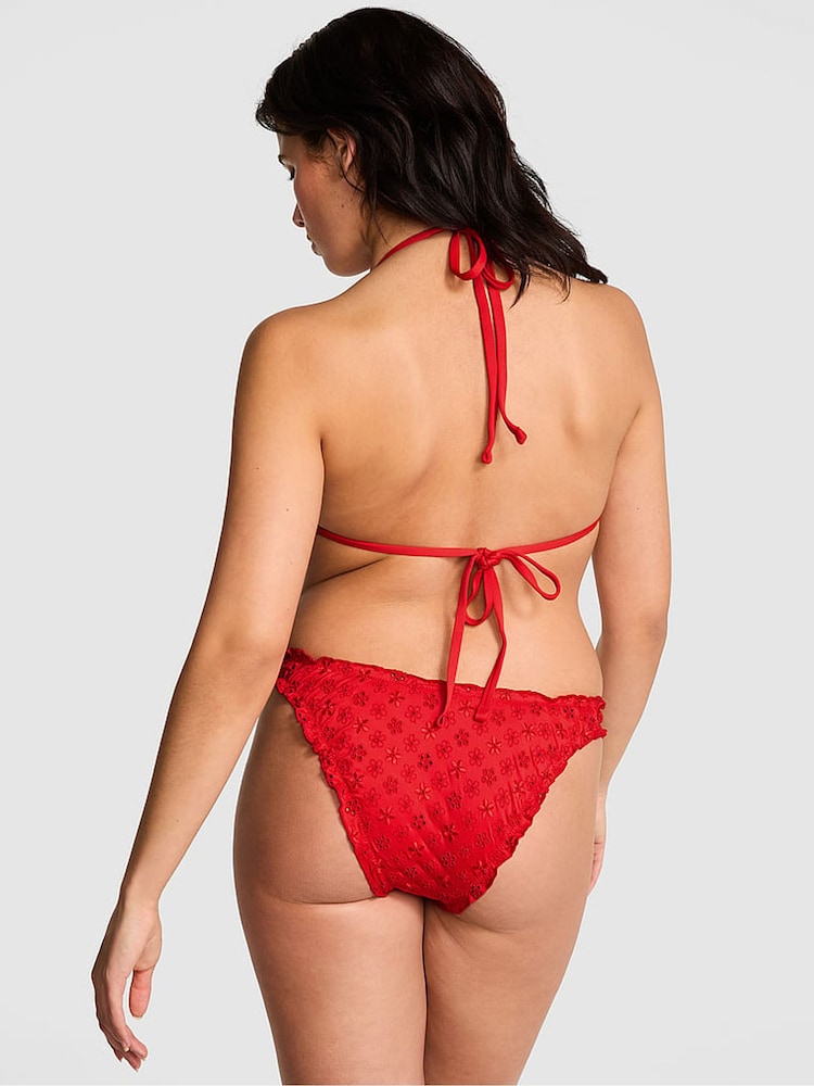 Victoria's Secret PINK Bandana Red Hudson Cheeky Bikini Bottoms - Image 2 of 4
