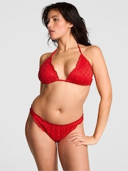Victoria's Secret PINK Bandana Red Hudson Cheeky Bikini Bottoms - Image 3 of 4