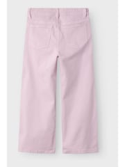 Name It Pink Wide Leg Jeans - Image 3 of 5