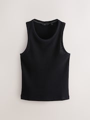 Black Textured Craft Vest - Image 5 of 7