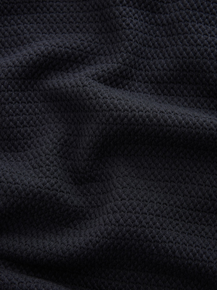 Black Textured Craft Vest - Image 7 of 7