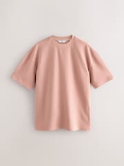 Navy/Ecru/Pink - 100% Cotton Co-ord T-Shirts And Shorts Set 3 Pack - Imagen 4 de 10