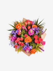 Bright XL Rose and Iris Fresh Flower Bouquet - Image 3 of 5