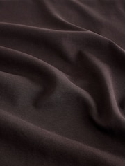 Chocolate Brown Regular Fit Smart Soft Touch Heavyweight T-Shirt - Image 7 of 7