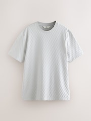 Navy Blue/Green/Grey 100% Cotton Co-ord T-Shirts And Shorts Set 3 Pack - Image 13 of 20