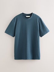 Navy Blue/Green/Grey 100% Cotton Co-ord T-Shirts And Shorts Set 3 Pack - Image 15 of 20