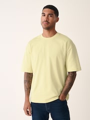 Yellow Light Relaxed Fit Heavyweight T-Shirt - Image 1 of 7