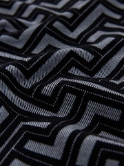 Grey/Black Smart Flocked T-Shirt - Image 6 of 7