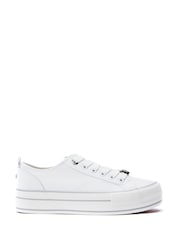 Moda in Pelle Bagnol Chunky Sole Lace-Up Trainers - Image 1 of 4