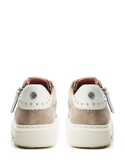 Moda in Pelle Leopard Print Baudry Scalloped Counter Slab Trainers - Image 4 of 4