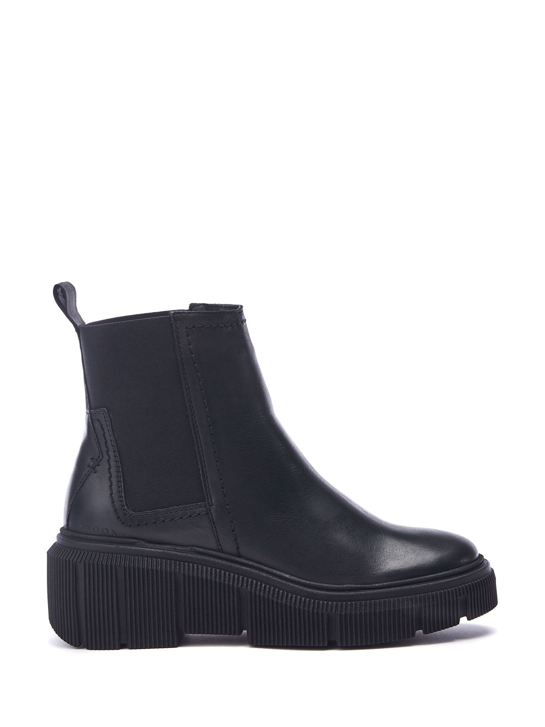 Buy Moda in Pelle Otago Chelsea Leather Boots With Wedge Buy Moda in Pelle Otago Chelsea Leather Boots With Wedge