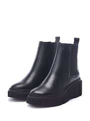 Moda in Pelle Otago Chelsea Leather Boots With Wedge Heel - Image 2 of 4