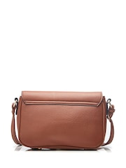 Moda in Pelle Sloane Bag Crossbody Satchel Bag With Base Studs and Turnlock - Image 4 of 4
