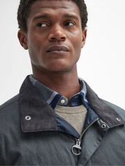Barbour® Grey Beaufort 100% Cotton Jacket - Image 5 of 6