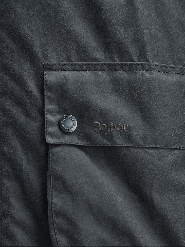 Barbour® Grey Beaufort 100% Cotton Jacket - Image 6 of 6