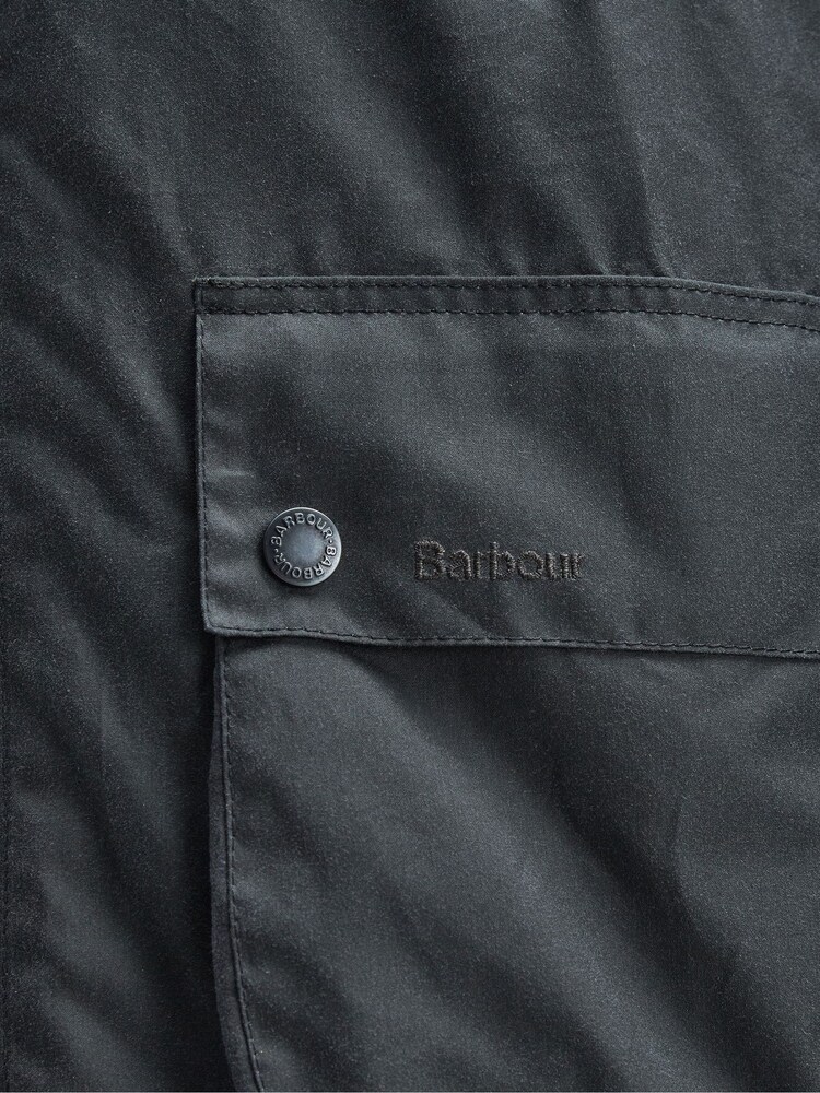 Barbour® Grey Beaufort 100% Cotton Jacket - Image 6 of 6 Barbour® Grey Beaufort 100% Cotton Jacket - Image 6 of 6