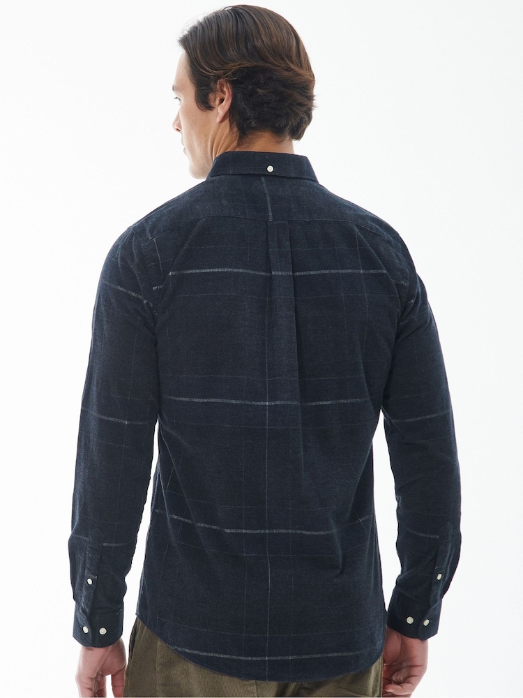 Barbour® Black Blair Tailored Fit 100% Cotton Shirt - Image 2 of 5