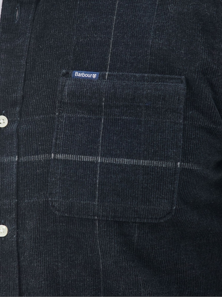 Barbour® Black Blair Tailored Fit 100% Cotton Shirt - Image 5 of 5