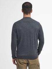 Barbour® International Grey Merlin Turtle Jumper - Image 3 of 5