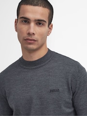 Barbour® International Grey Merlin Turtle Jumper - Image 4 of 5