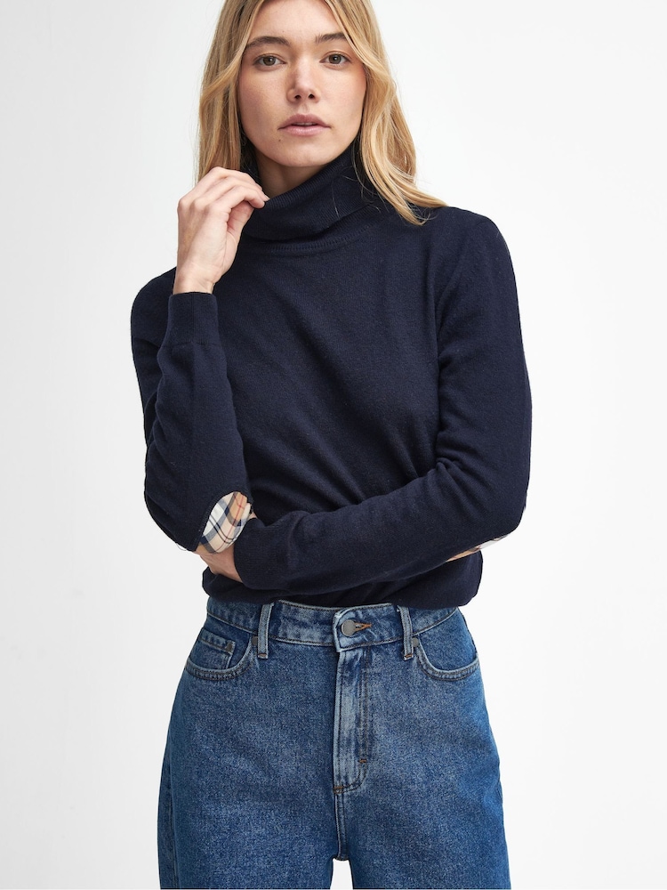 Barbour® Blue Pendle Knit Jumper - Image 1 of 6