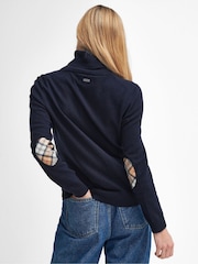 Barbour® Blue Pendle Knit Jumper - Image 4 of 6