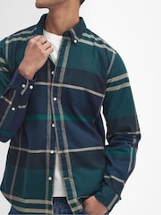 Barbour® Green Iceloch TF 100% Cotton Shirt - Image 4 of 5