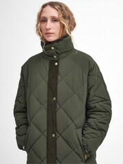 Barbour® Green Bearnie Puffer Jacket - Image 4 of 6