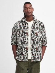 Barbour® Grey Coalbrook 100% Cotton Shirt - Image 1 of 5