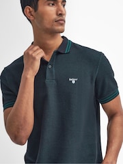 Barbour® Black Haverton 100% Cotton Polo Shirt - Image 5 of 5