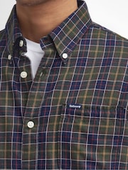 Barbour® Green Lanark 100% Cotton Shirt - Image 5 of 5