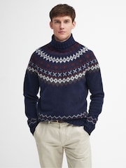 Barbour® Blue Roose Rollneck Jumper - Image 1 of 5