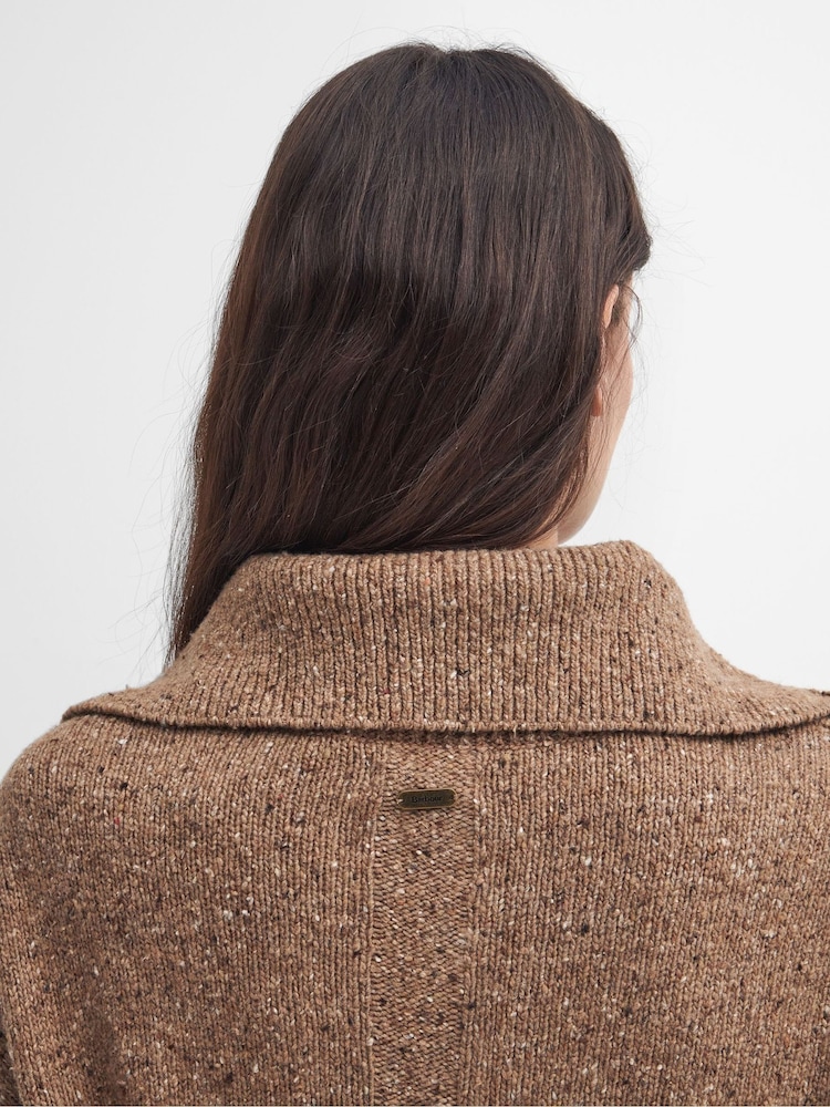 Barbour® Brown Lavensdale HZ Jumper - Image 5 of 5