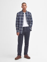 Barbour® Blue Crossfell TF 100% Cotton Shirt - Image 3 of 5