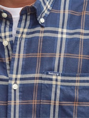 Barbour® Blue Crossfell TF 100% Cotton Shirt - Image 5 of 5