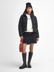 Barbour® International Webber Puffer Black Jacket - Image 2 of 6