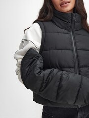 Barbour® International Webber Puffer Black Jacket - Image 6 of 6